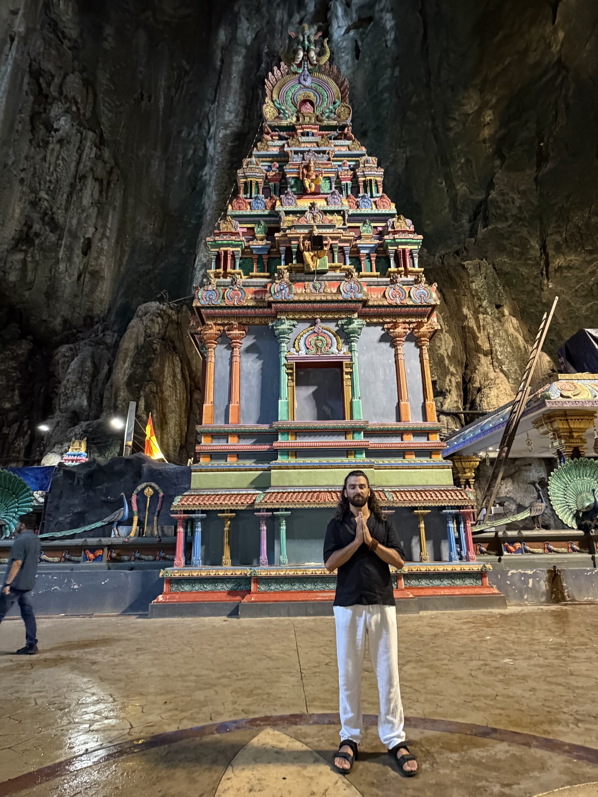 Hindu tapınağında dua