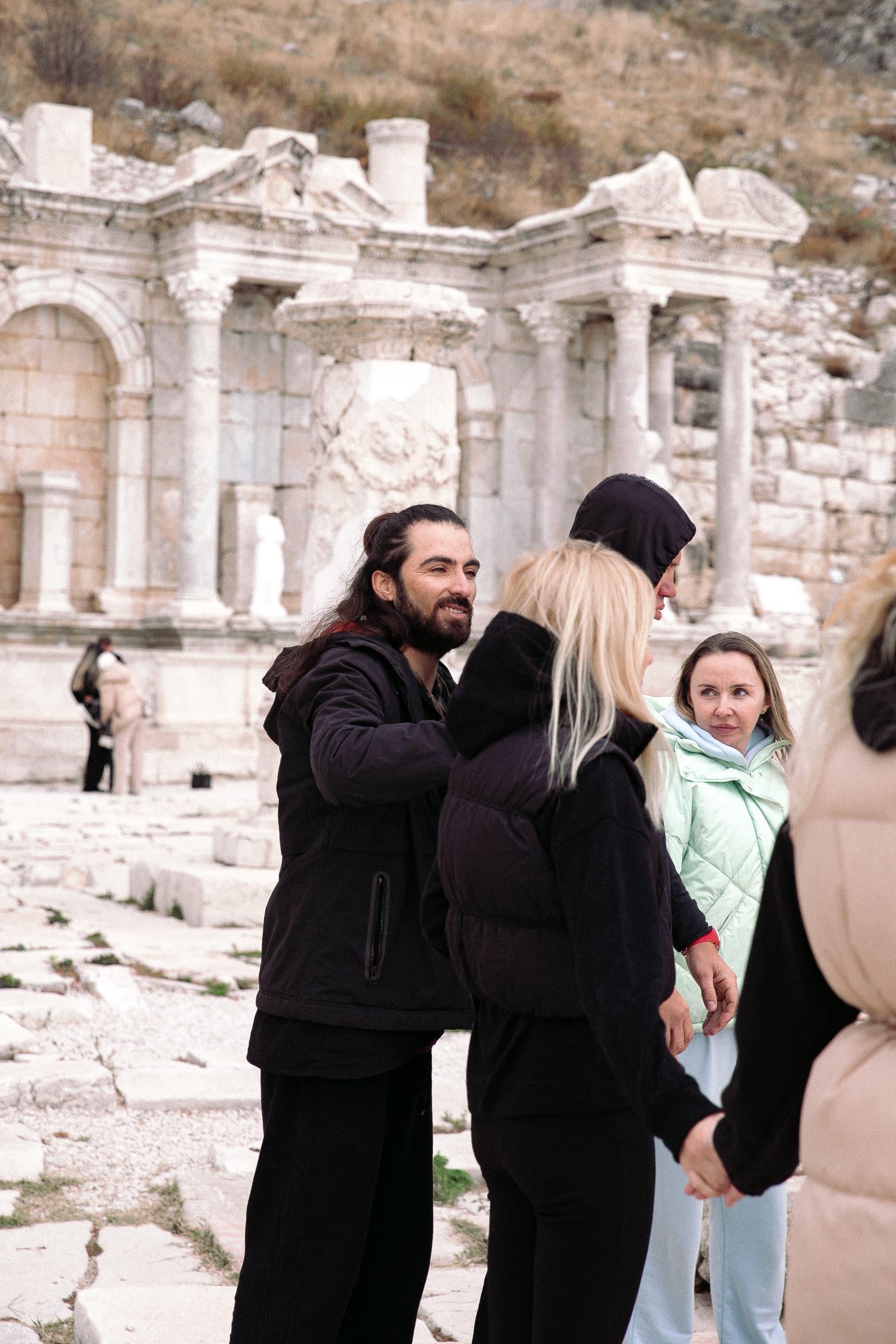 Antik kentte buluşma